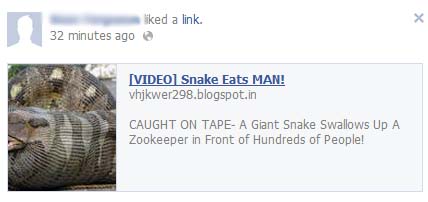[VIDEO] Snake Eats MAN! CAUGHT ON TAPE – Facebook Scam