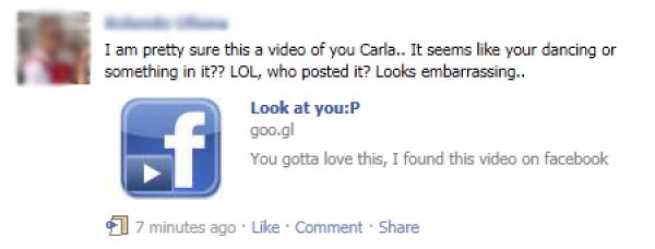 [SCAM ALERT] Look at you:P You gotta love this, I found this video on facebook