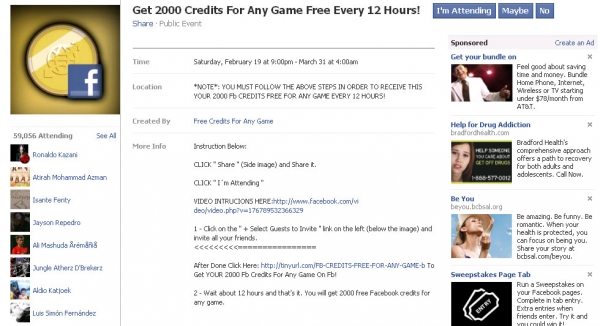 [SCAM ALERT] Get 2000 Credits For Any Game Free Every 12 Hours!