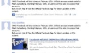 [SCAM ALERT] Facebook will SHUT DOWN! See Official News HERE.