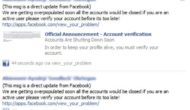 [SCAM ALERT]  (This msg is a direct update from Facebook) Official Announcement-Account Verification