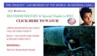 'The Cruelest Live murder of the World in Georgia and it has been Posted by American reporter !!–' – Facebook Scam