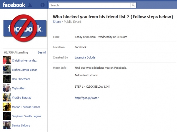 [SCAM ALERT] Who blocked you from his friend list ? {Follow steps below}