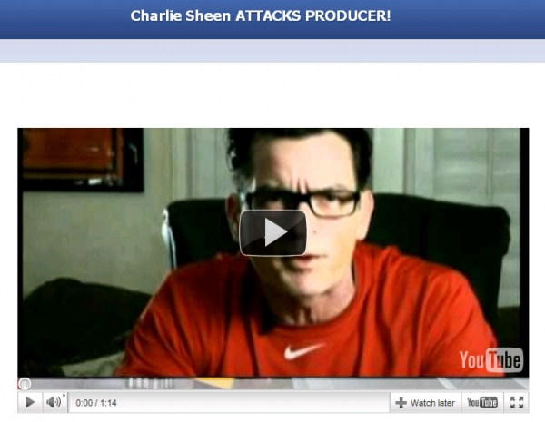 [SCAM ALERT] !!!Charlie Sheen ATTACKS Producer!!!