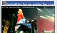 [Scam Alert]Unbelievable Lady Gaga is a man