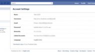 Your Facebook Account Settings are fine – only the design has changed