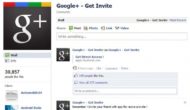 Google+ – Get Invite – Facebook Scam