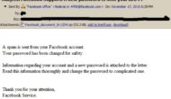 Facebook Spam Attack – New Email spreading Trojan Virus