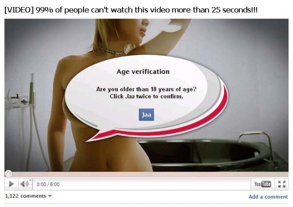 99% of people can't watch this video more than 25 seconds!!! - Facebook Survey Scam