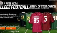 Get a Free NCAA College Football Jersey – Facebook Scam